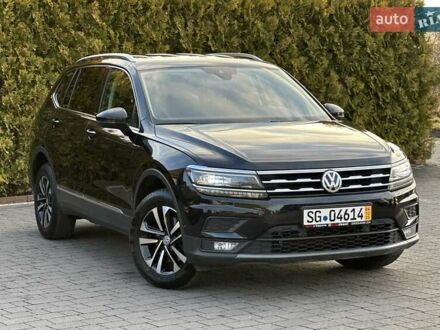 Черный Фольксваген Tiguan Allspace, объемом двигателя 2 л и пробегом 182 тыс. км за 27500 $, фото 1 на Automoto.ua
