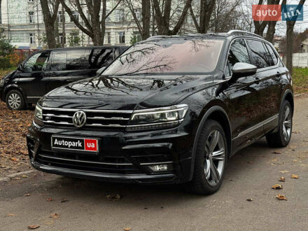 Черный Фольксваген Tiguan Allspace, объемом двигателя 2 л и пробегом 180 тыс. км за 30540 $, фото 1 на Automoto.ua