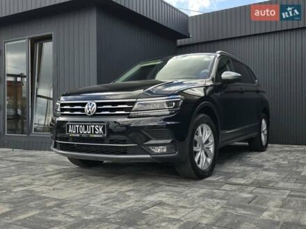Черный Фольксваген Tiguan Allspace, объемом двигателя 1.98 л и пробегом 202 тыс. км за 27900 $, фото 1 на Automoto.ua