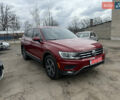 Красный Фольксваген Tiguan Allspace, объемом двигателя 1.9 л и пробегом 77 тыс. км за 20600 $, фото 1 на Automoto.ua