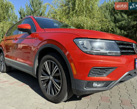 Червоний Фольксваген Tiguan Allspace, об'ємом двигуна 2 л та пробігом 133 тис. км за 17900 $, фото 8 на Automoto.ua
