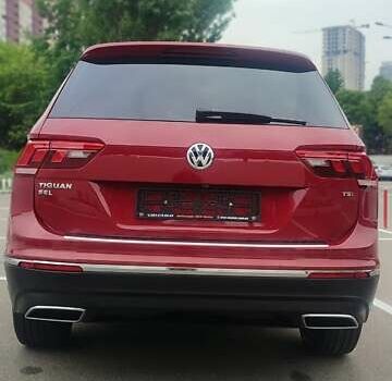 Красный Фольксваген Tiguan Allspace, объемом двигателя 1.98 л и пробегом 128 тыс. км за 23500 $, фото 17 на Automoto.ua