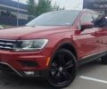 Красный Фольксваген Tiguan Allspace, объемом двигателя 1.98 л и пробегом 128 тыс. км за 23500 $, фото 1 на Automoto.ua