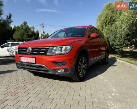 Червоний Фольксваген Tiguan Allspace, об'ємом двигуна 2 л та пробігом 133 тис. км за 17900 $, фото 1 на Automoto.ua
