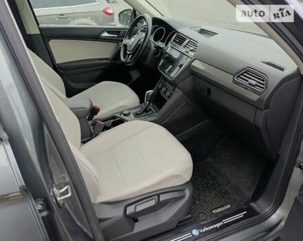 Сірий Фольксваген Tiguan Allspace, об'ємом двигуна 1.98 л та пробігом 69 тис. км за 22700 $, фото 7 на Automoto.ua