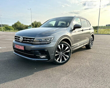 Серый Фольксваген Tiguan Allspace, объемом двигателя 2 л и пробегом 91 тыс. км за 36999 $, фото 102 на Automoto.ua