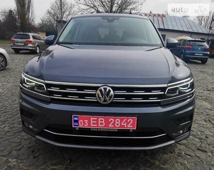 Сірий Фольксваген Tiguan Allspace, об'ємом двигуна 2 л та пробігом 195 тис. км за 28700 $, фото 1 на Automoto.ua