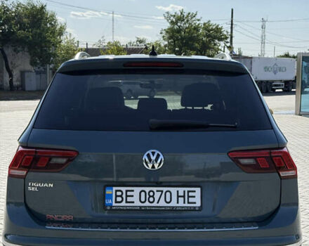 Серый Фольксваген Tiguan Allspace, объемом двигателя 2 л и пробегом 79 тыс. км за 23800 $, фото 8 на Automoto.ua