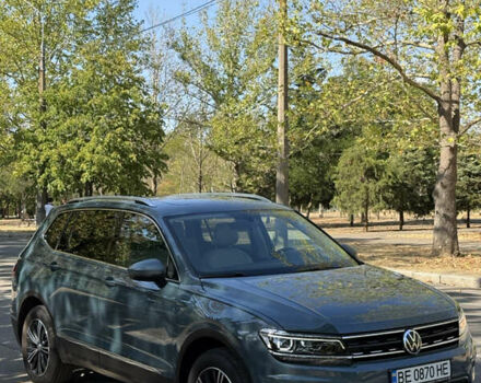 Серый Фольксваген Tiguan Allspace, объемом двигателя 2 л и пробегом 79 тыс. км за 23800 $, фото 23 на Automoto.ua