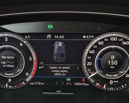 Серый Фольксваген Tiguan Allspace, объемом двигателя 2 л и пробегом 184 тыс. км за 29499 $, фото 94 на Automoto.ua