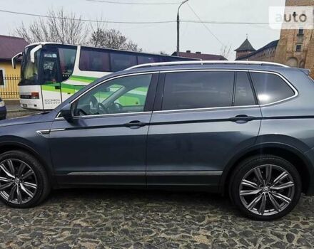 Сірий Фольксваген Tiguan Allspace, об'ємом двигуна 2 л та пробігом 195 тис. км за 28700 $, фото 7 на Automoto.ua