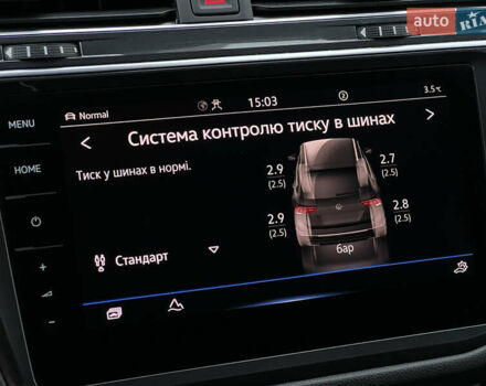 Сірий Фольксваген Tiguan Allspace, об'ємом двигуна 2 л та пробігом 204 тис. км за 29070 $, фото 82 на Automoto.ua