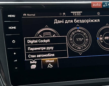 Сірий Фольксваген Tiguan Allspace, об'ємом двигуна 2 л та пробігом 204 тис. км за 29070 $, фото 85 на Automoto.ua