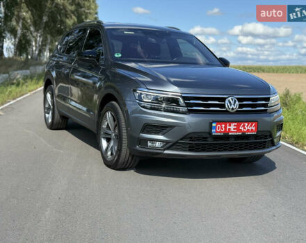Сірий Фольксваген Tiguan Allspace, об'ємом двигуна 2 л та пробігом 189 тис. км за 27950 $, фото 11 на Automoto.ua