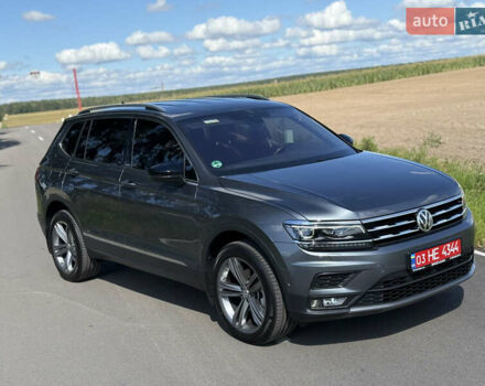 Сірий Фольксваген Tiguan Allspace, об'ємом двигуна 2 л та пробігом 189 тис. км за 27950 $, фото 10 на Automoto.ua