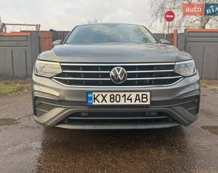 Серый Фольксваген Tiguan Allspace, объемом двигателя 1.98 л и пробегом 45 тыс. км за 25800 $, фото 6 на Automoto.ua
