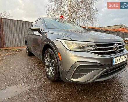 Серый Фольксваген Tiguan Allspace, объемом двигателя 1.98 л и пробегом 45 тыс. км за 25800 $, фото 7 на Automoto.ua