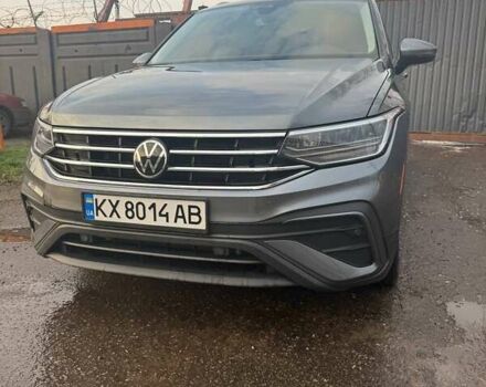 Серый Фольксваген Tiguan Allspace, объемом двигателя 1.98 л и пробегом 45 тыс. км за 25800 $, фото 13 на Automoto.ua
