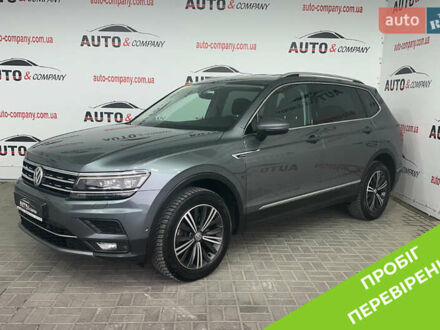 Фольксваген Tiguan Allspace 2018 в Львове на Automoto.ua Серый Фольксваген Tiguan Allspace, объемом двигателя 2 л и пробегом 157 тыс. км за 28450 $, фото 1 на Automoto.ua