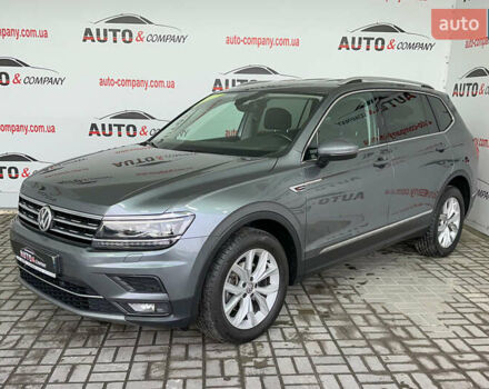 Серый Фольксваген Tiguan Allspace, объемом двигателя 2 л и пробегом 155 тыс. км за 28450 $, фото 1 на Automoto.ua
