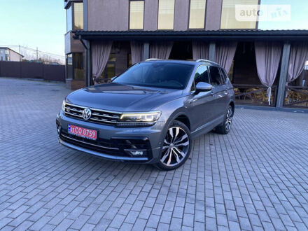 Серый Фольксваген Tiguan Allspace, объемом двигателя 2 л и пробегом 139 тыс. км за 34555 $, фото 1 на Automoto.ua