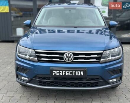Синий Фольксваген Tiguan Allspace, объемом двигателя 1.98 л и пробегом 141 тыс. км за 16999 $, фото 6 на Automoto.ua