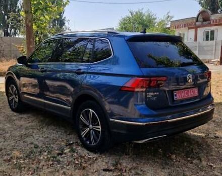 Синий Фольксваген Tiguan Allspace, объемом двигателя 2 л и пробегом 195 тыс. км за 18000 $, фото 9 на Automoto.ua