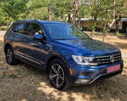 Синий Фольксваген Tiguan Allspace, объемом двигателя 2 л и пробегом 195 тыс. км за 18000 $, фото 6 на Automoto.ua