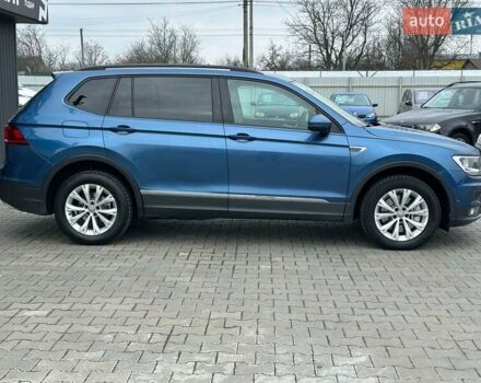 Синий Фольксваген Tiguan Allspace, объемом двигателя 1.98 л и пробегом 141 тыс. км за 16999 $, фото 9 на Automoto.ua