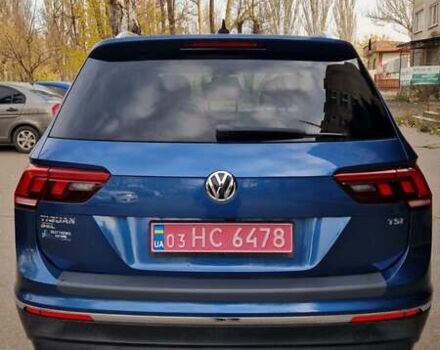 Синій Фольксваген Tiguan Allspace, об'ємом двигуна 2 л та пробігом 195 тис. км за 18000 $, фото 9 на Automoto.ua