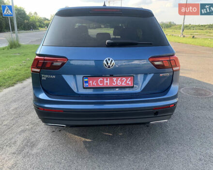 Синій Фольксваген Tiguan Allspace, об'ємом двигуна 1.98 л та пробігом 93 тис. км за 21000 $, фото 13 на Automoto.ua