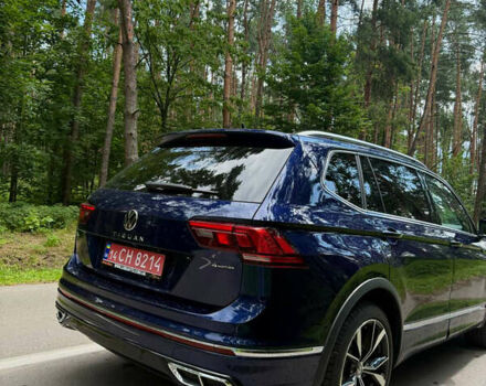 Синій Фольксваген Tiguan Allspace, об'ємом двигуна 1.97 л та пробігом 7 тис. км за 45000 $, фото 43 на Automoto.ua