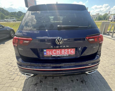 Синій Фольксваген Tiguan Allspace, об'ємом двигуна 1.97 л та пробігом 7 тис. км за 45000 $, фото 26 на Automoto.ua