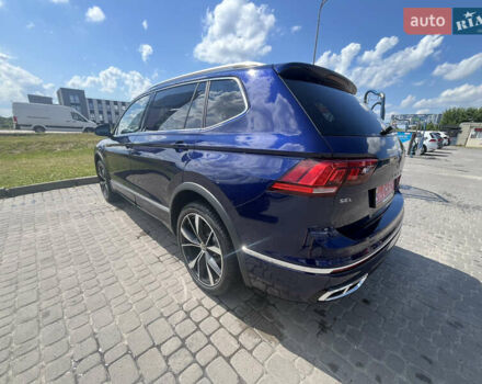 Синій Фольксваген Tiguan Allspace, об'ємом двигуна 1.97 л та пробігом 7 тис. км за 45000 $, фото 24 на Automoto.ua