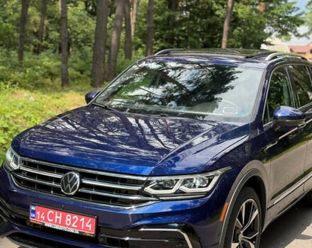Синій Фольксваген Tiguan Allspace, об'ємом двигуна 1.97 л та пробігом 7 тис. км за 45000 $, фото 5 на Automoto.ua