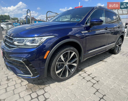 Синій Фольксваген Tiguan Allspace, об'ємом двигуна 1.97 л та пробігом 7 тис. км за 45000 $, фото 22 на Automoto.ua