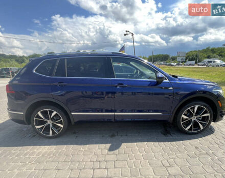 Синій Фольксваген Tiguan Allspace, об'ємом двигуна 1.97 л та пробігом 7 тис. км за 45000 $, фото 28 на Automoto.ua