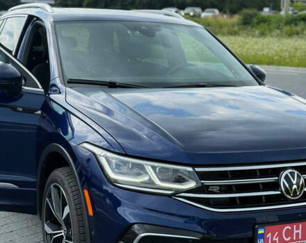 Синій Фольксваген Tiguan Allspace, об'ємом двигуна 1.97 л та пробігом 7 тис. км за 45000 $, фото 6 на Automoto.ua