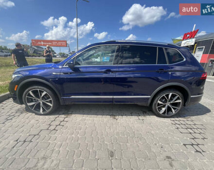 Синій Фольксваген Tiguan Allspace, об'ємом двигуна 1.97 л та пробігом 7 тис. км за 45000 $, фото 23 на Automoto.ua