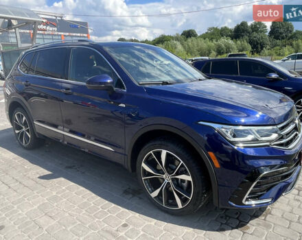 Синій Фольксваген Tiguan Allspace, об'ємом двигуна 1.97 л та пробігом 7 тис. км за 45000 $, фото 29 на Automoto.ua
