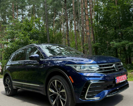 Синій Фольксваген Tiguan Allspace, об'ємом двигуна 1.97 л та пробігом 7 тис. км за 45000 $, фото 45 на Automoto.ua