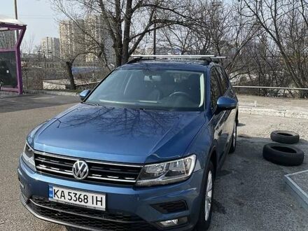 Фольксваген Tiguan Allspace 2018 у Києві на Automoto.ua Синій Фольксваген Tiguan Allspace, об'ємом двигуна 2 л та пробігом 65 тис. км за 22500 $, фото 1 на Automoto.ua