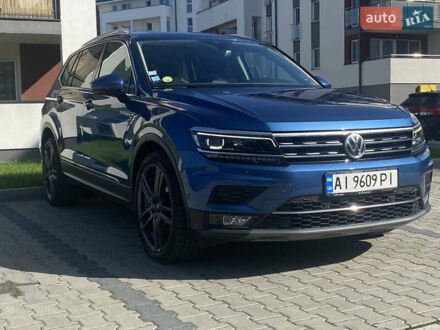 Синій Фольксваген Tiguan Allspace, об'ємом двигуна 1.97 л та пробігом 272 тис. км за 26000 $, фото 1 на Automoto.ua