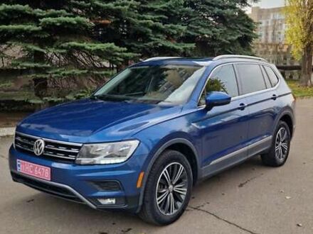 Синій Фольксваген Tiguan Allspace, об'ємом двигуна 2 л та пробігом 195 тис. км за 18000 $, фото 1 на Automoto.ua