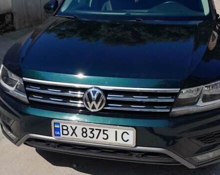 Зеленый Фольксваген Tiguan Allspace, объемом двигателя 1.98 л и пробегом 123 тыс. км за 21800 $, фото 6 на Automoto.ua