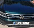 Зеленый Фольксваген Tiguan Allspace, объемом двигателя 1.98 л и пробегом 123 тыс. км за 21800 $, фото 1 на Automoto.ua