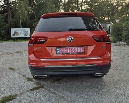 Оранжевый Фольксваген Tiguan Allspace, объемом двигателя 2 л и пробегом 175 тыс. км за 18500 $, фото 15 на Automoto.ua