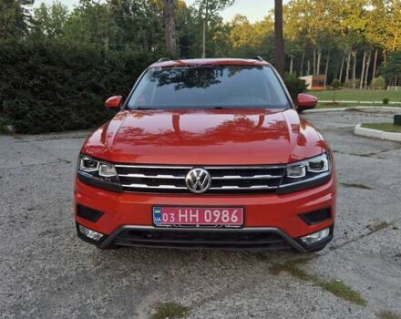 Оранжевый Фольксваген Tiguan Allspace, объемом двигателя 2 л и пробегом 175 тыс. км за 18500 $, фото 6 на Automoto.ua