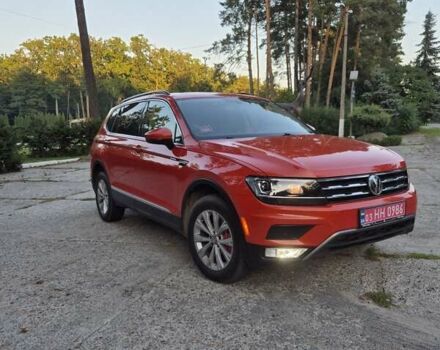 Оранжевый Фольксваген Tiguan Allspace, объемом двигателя 2 л и пробегом 175 тыс. км за 18500 $, фото 4 на Automoto.ua