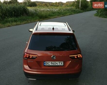 Фольксваген Tiguan Allspace 2019 в Львове на Automoto.ua Оранжевый Фольксваген Tiguan Allspace, объемом двигателя 2 л и пробегом 107 тыс. км за 19600 $, фото 7 на Automoto.ua